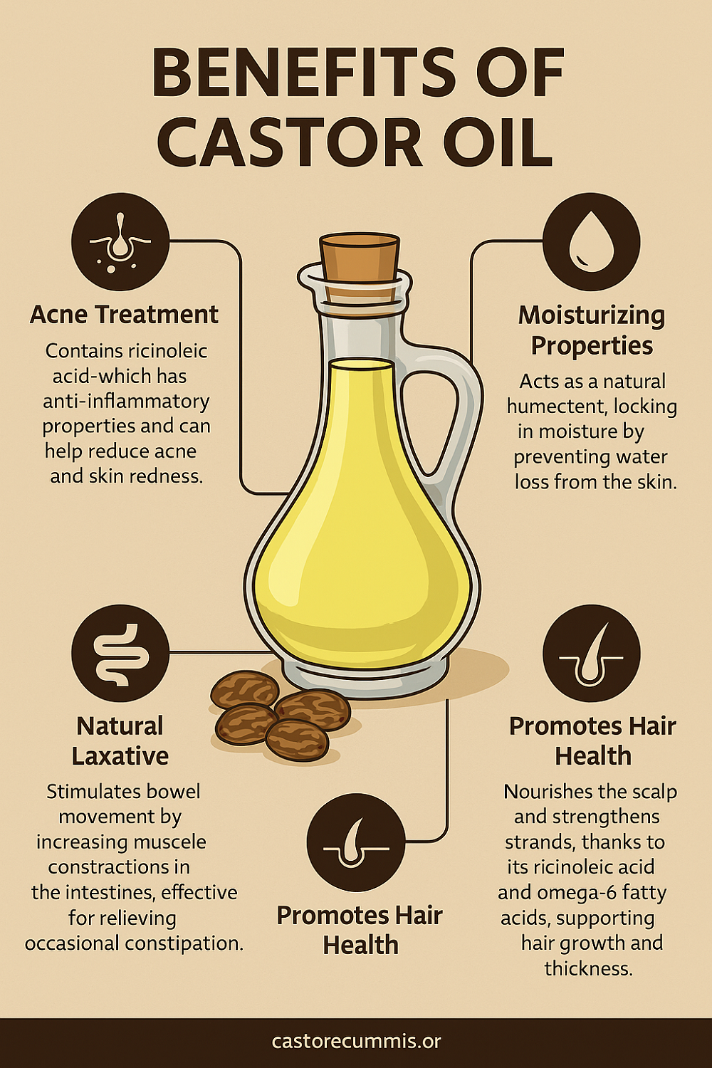 Castor oil benefits