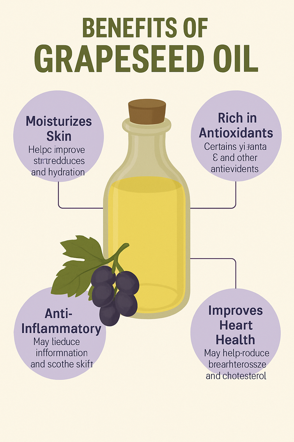 benefits Grapeseed Oil