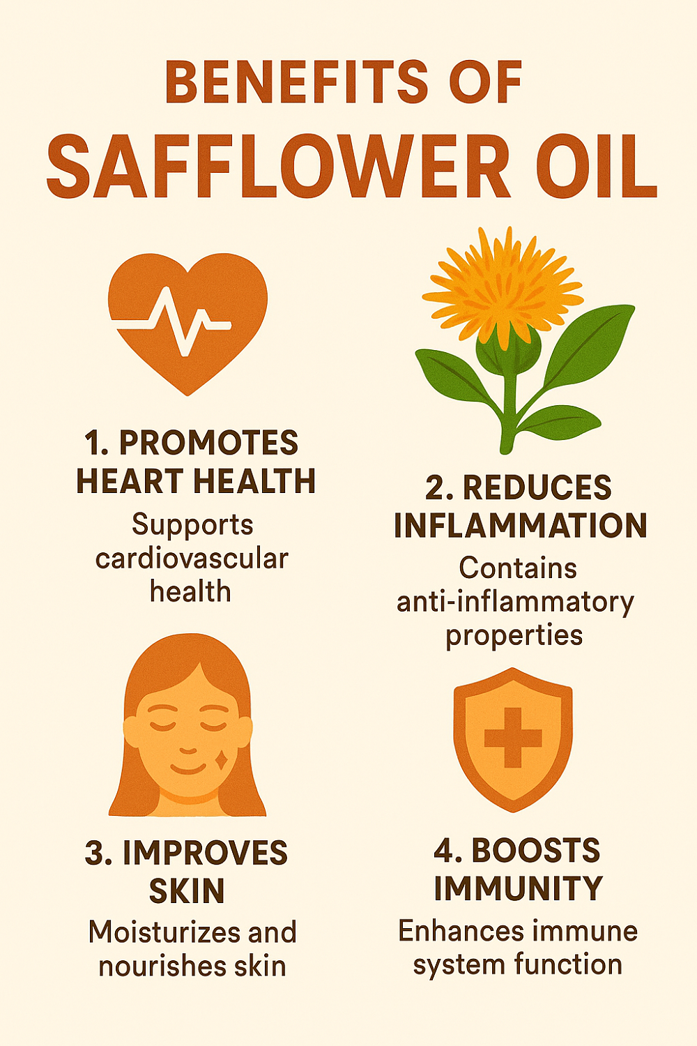 benefits Safflower Oil